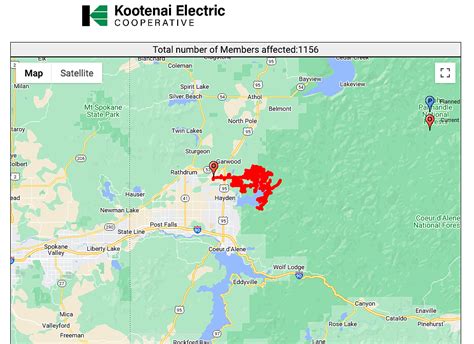 Kec outage map - CTEC is dedicated to providing the most reliable power supply possible. If, however, your electric power goes off, first please check your fuses or circuit breakers to determine that the trouble is not in your own system. If the outage is the responsibility of the CTEC, there will, of course, be no charge. If the co-op responds to a call and it is determined that the outage is on the member's ...